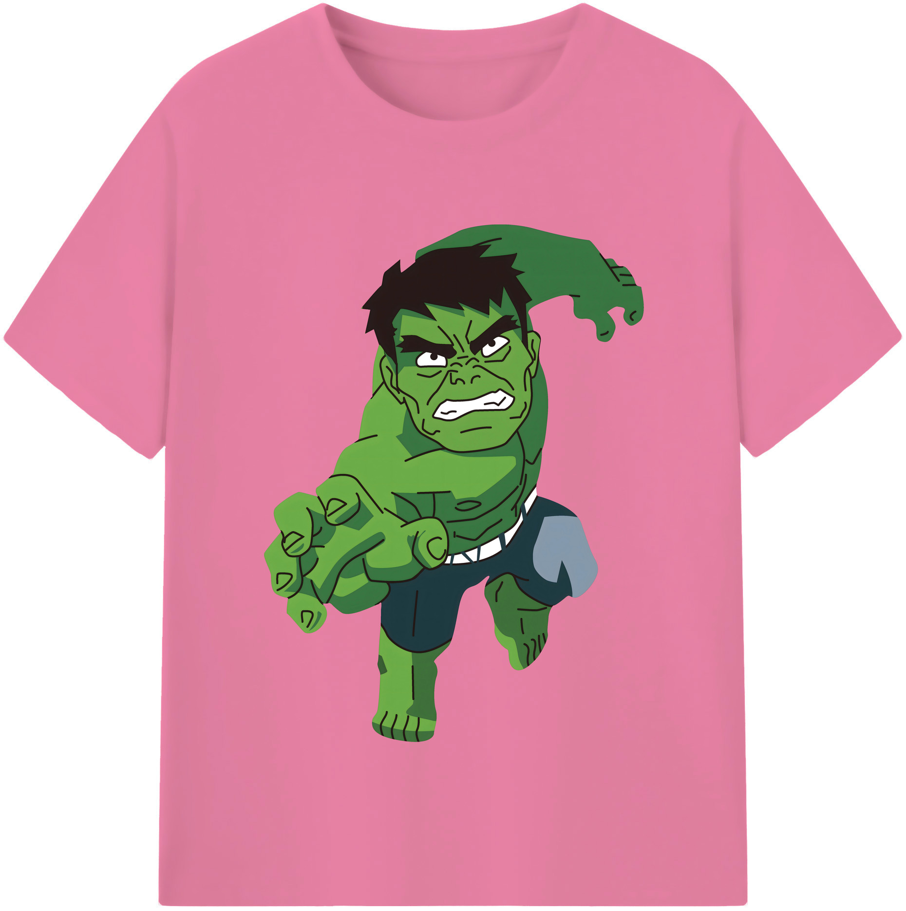 （画像用） アベンジャーズ The Avengers 綿100％半袖Tシャツ（フロントプリント）